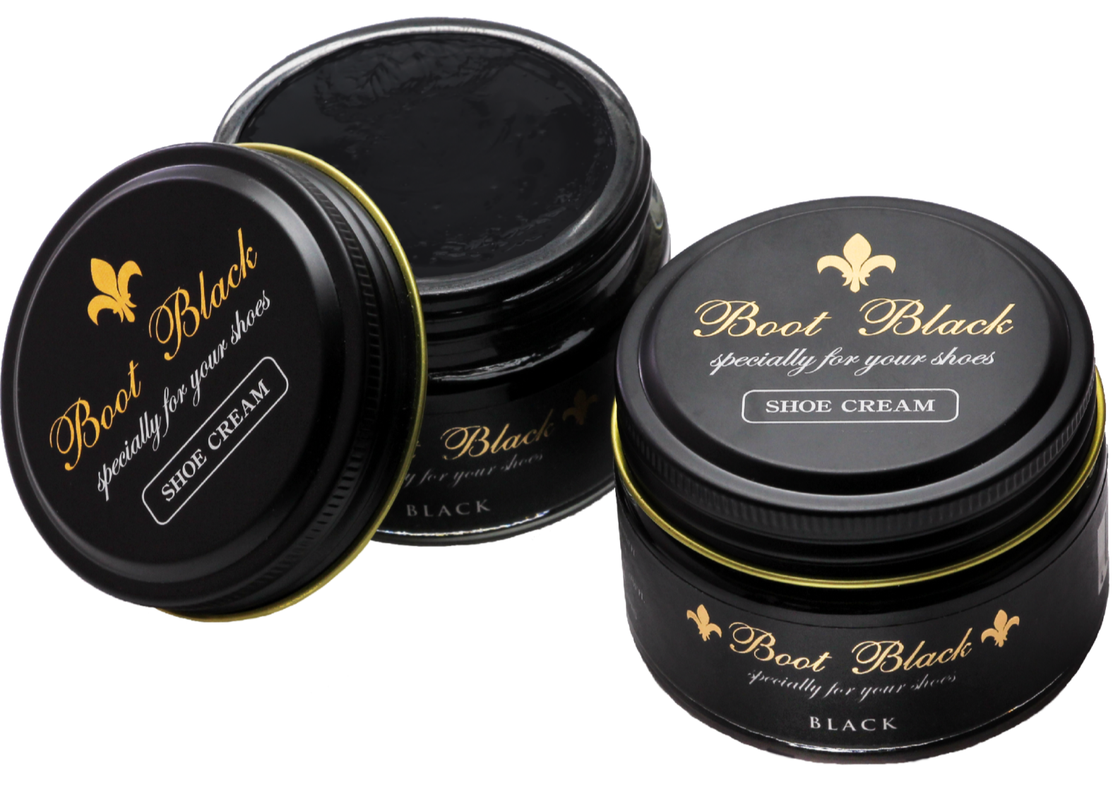 Boot black shoe care shop