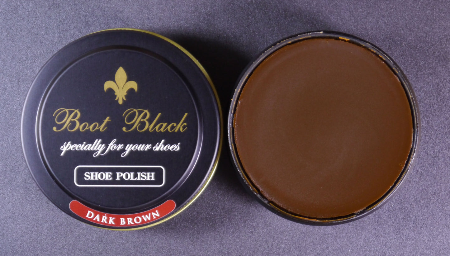 Wax Shoe Polish - Oil-Based Wax for True Mirror Gloss Without Cracks