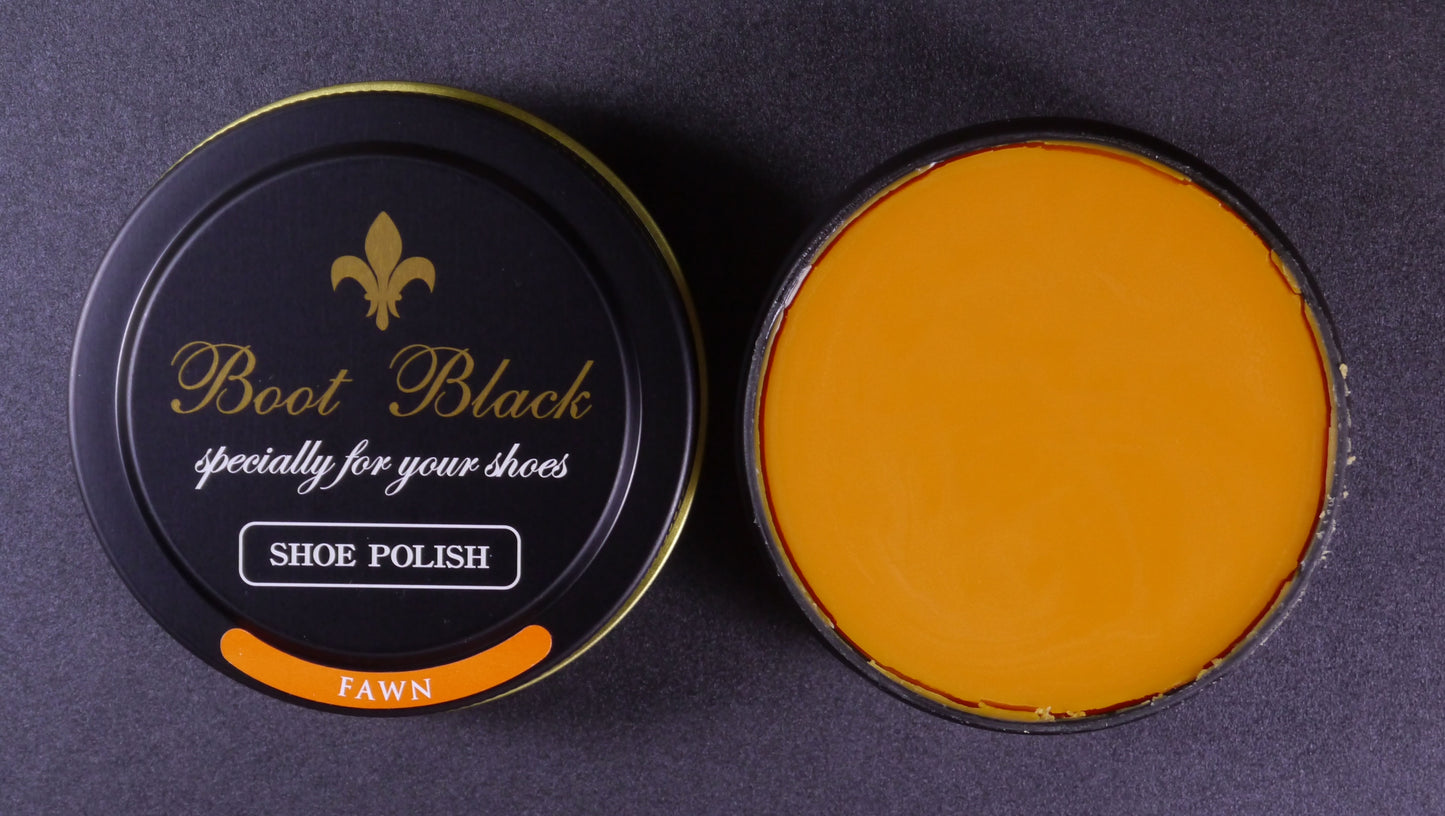 Wax Shoe Polish - Oil-Based Wax for True Mirror Gloss Without Cracks