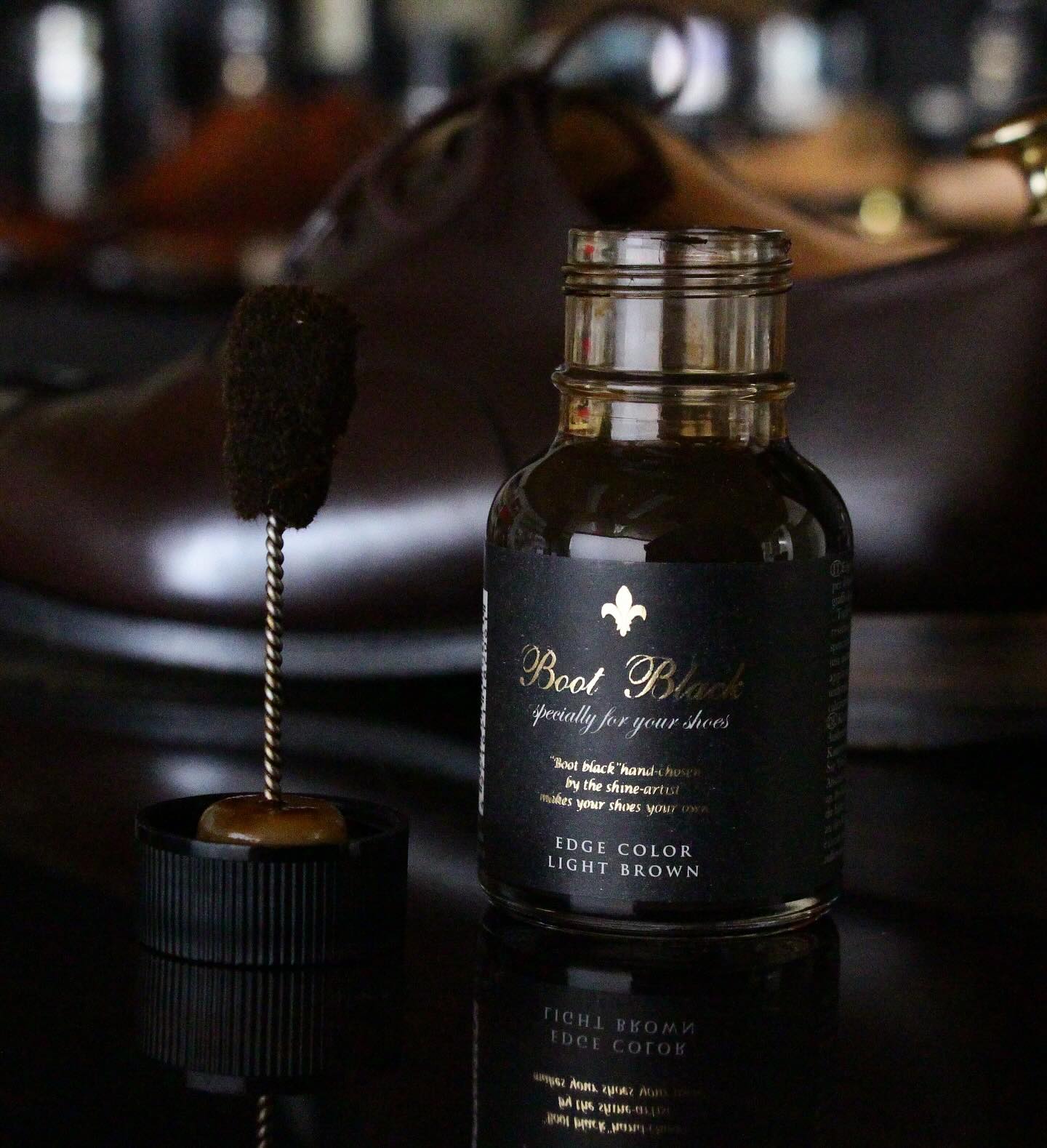 ブートブラック SHOE CARE SET GIMLET BBギムレット 木製箱(黒) 木製箱+9点 | [ブートブラック] SHOE CARE SET GIMLET BBギムレット 木製箱