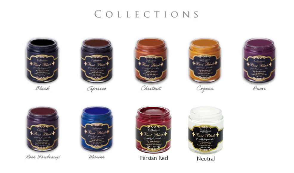 COLLECTIONS Shoe Cream – Deep Dyeing Cream for Smooth Leather