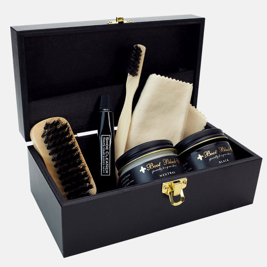 Spumoni Shoe Care Set