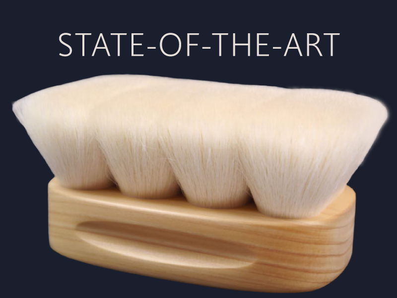 Finishing Brush – Artisan Quality Goat Hair from Kumano, Japan