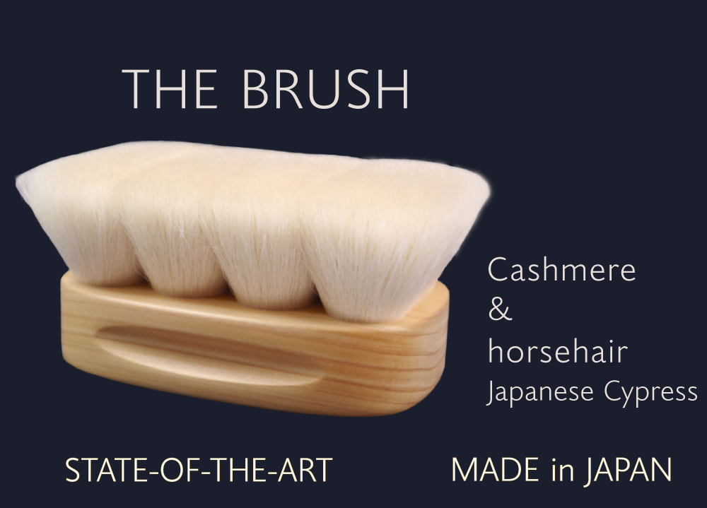 Finishing Brush – Artisan Quality Goat Hair from Kumano, Japan