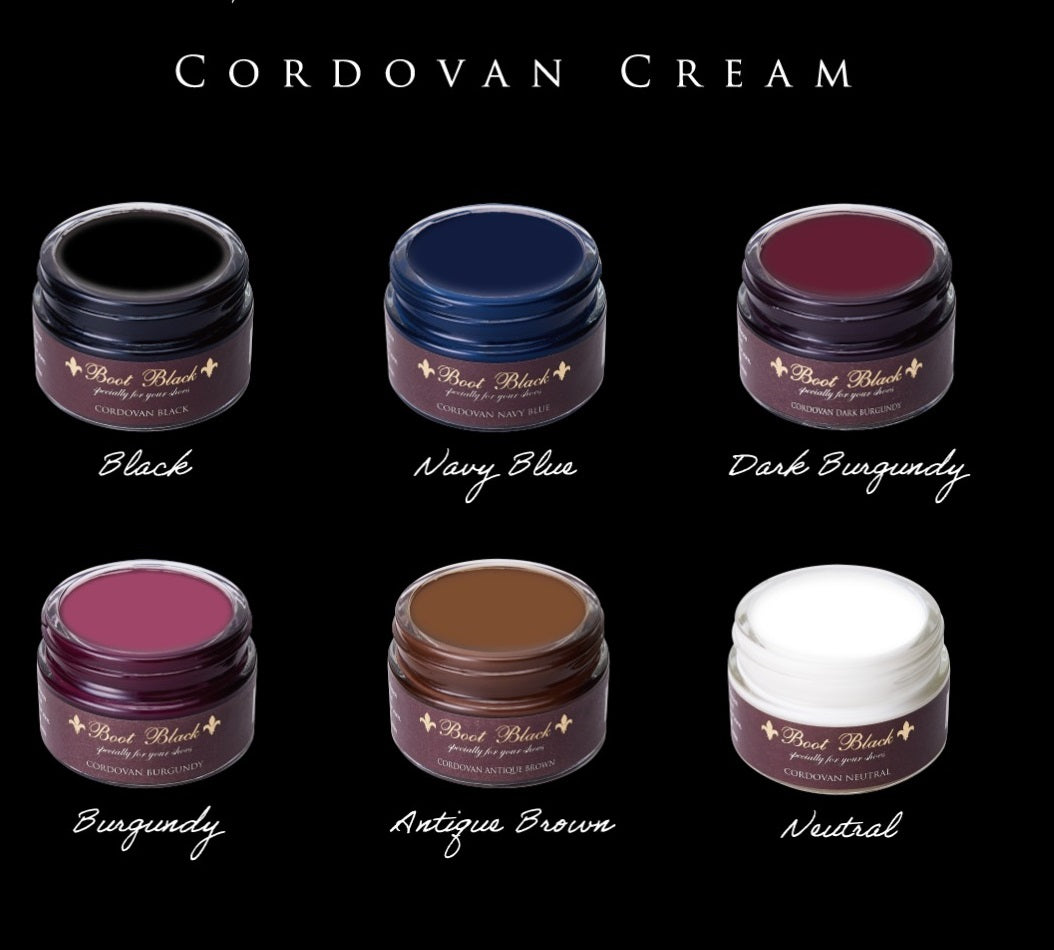 Shell Cordovan Leather Cream - Jojoba Oil Based