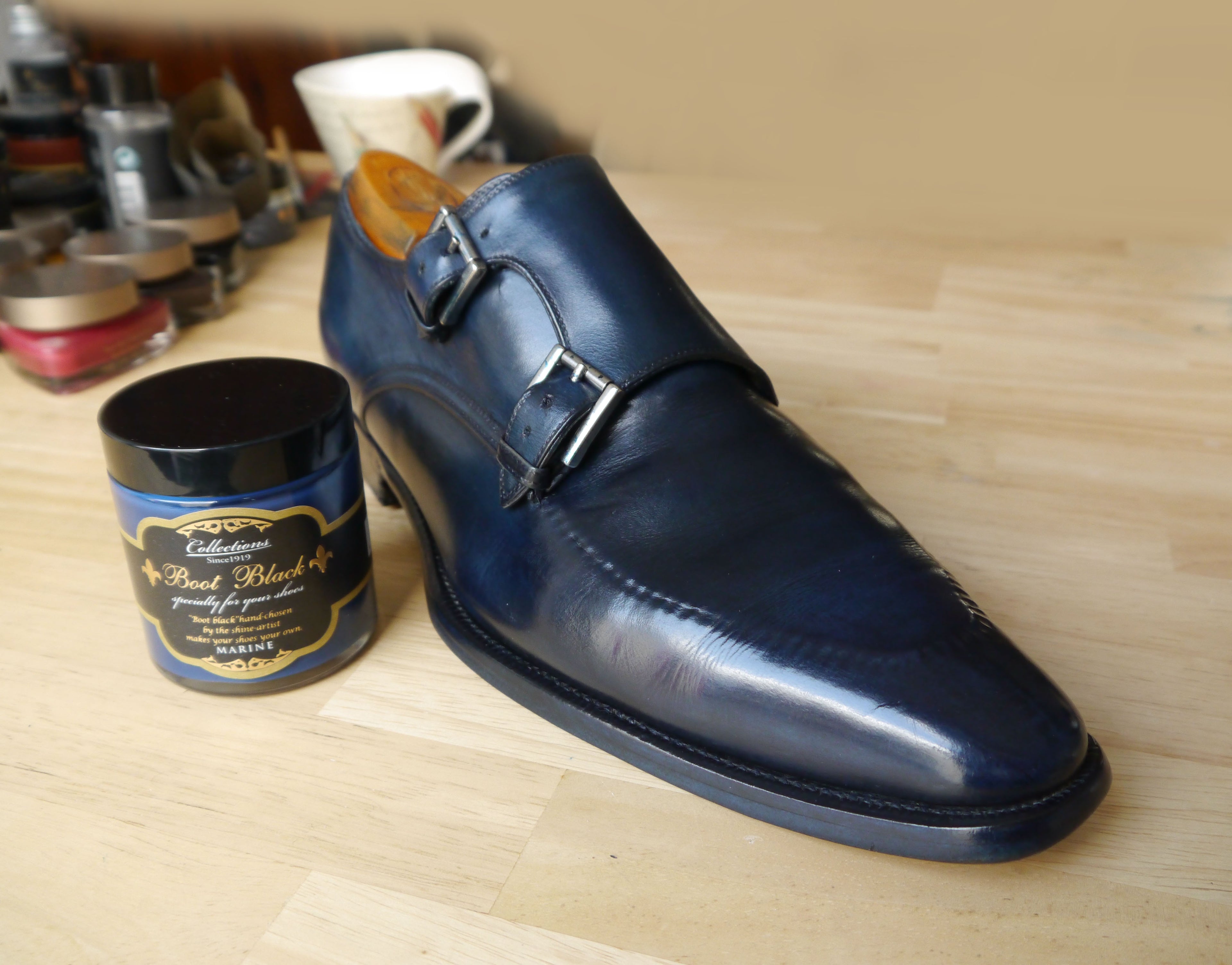 COLLECTIONS Shoe Cream – Deep Dyeing Cream for Smooth Leather